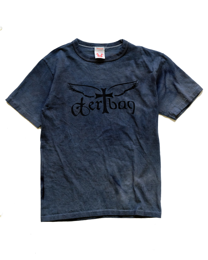 Prototype Overdyed Black Cross Tee (M)