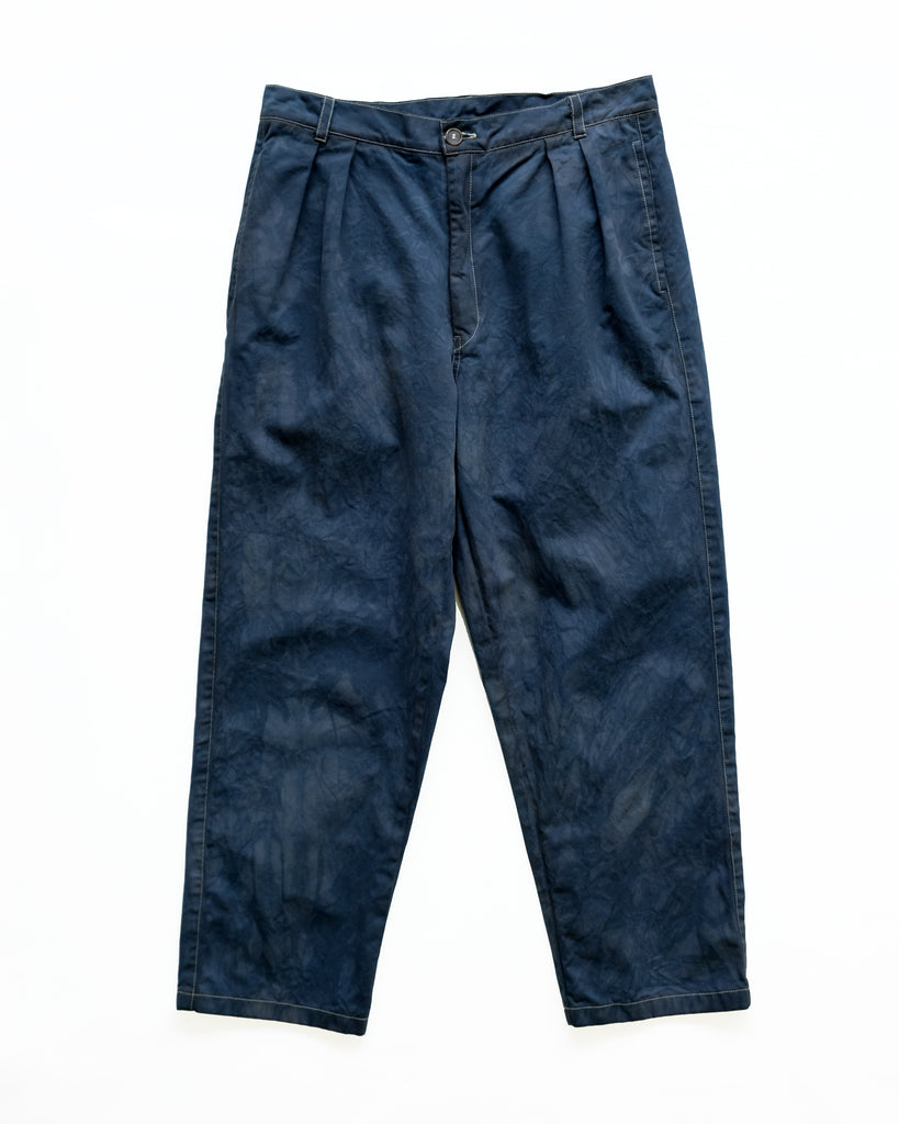 Prototype Overdyed Two Pleat Pant (Raven Black)