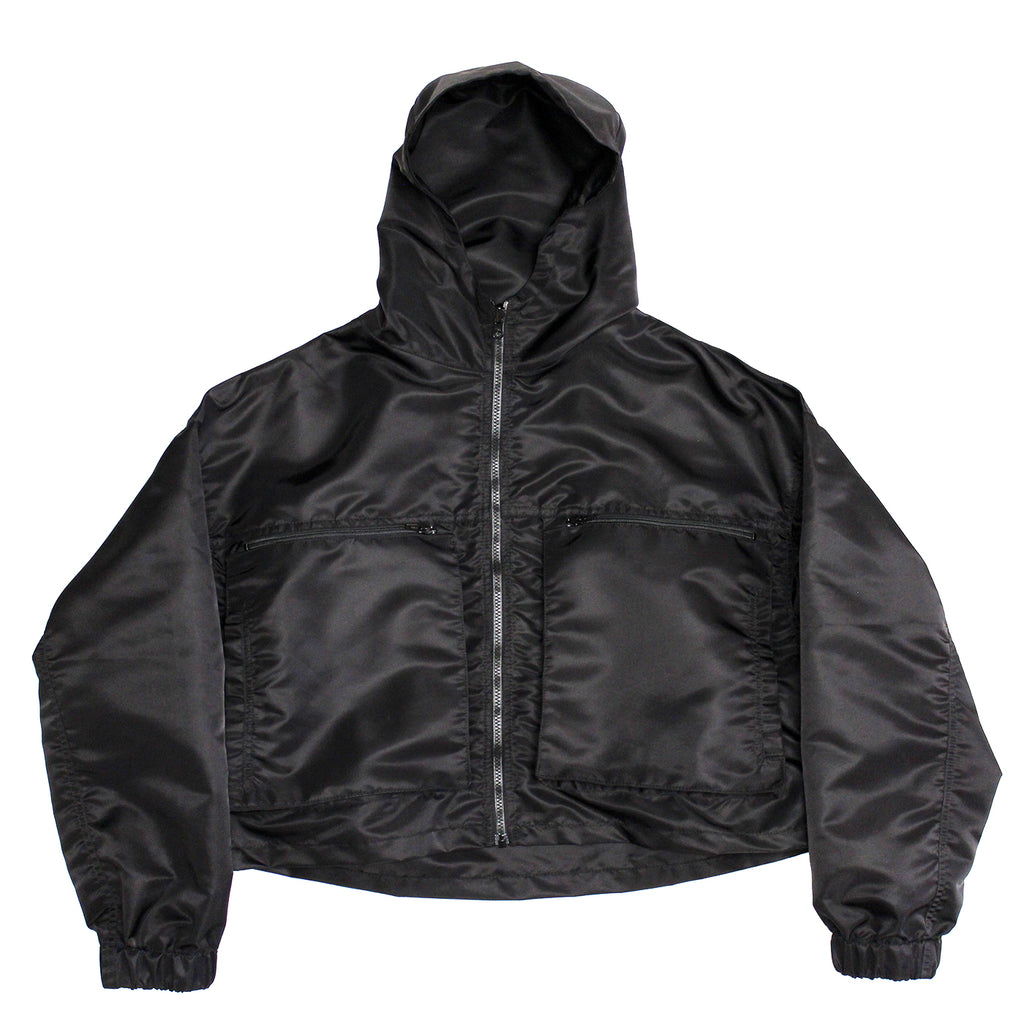 Shorty Nylon Jacket (Black)