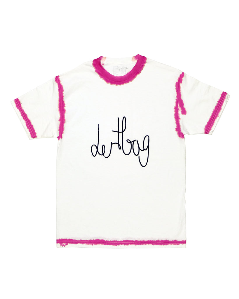 Hand Dyed Red Seam Tee (Large)