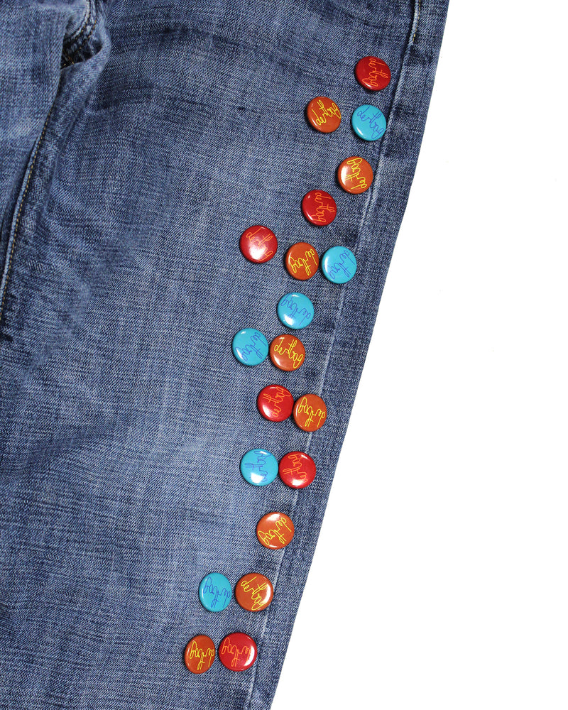 Braille Pins Divine Energy Prototype Jeans (34x32)