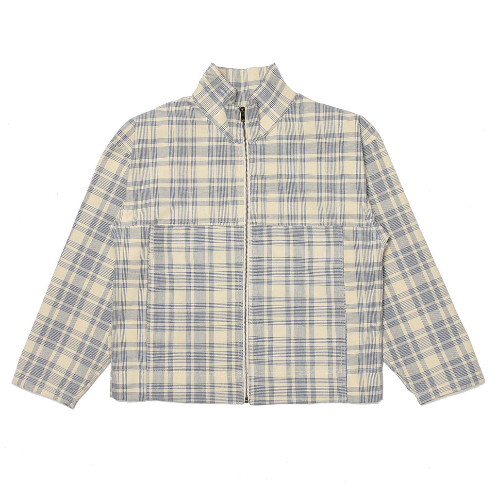 DBU Canvas Track Jacket (Plaid)