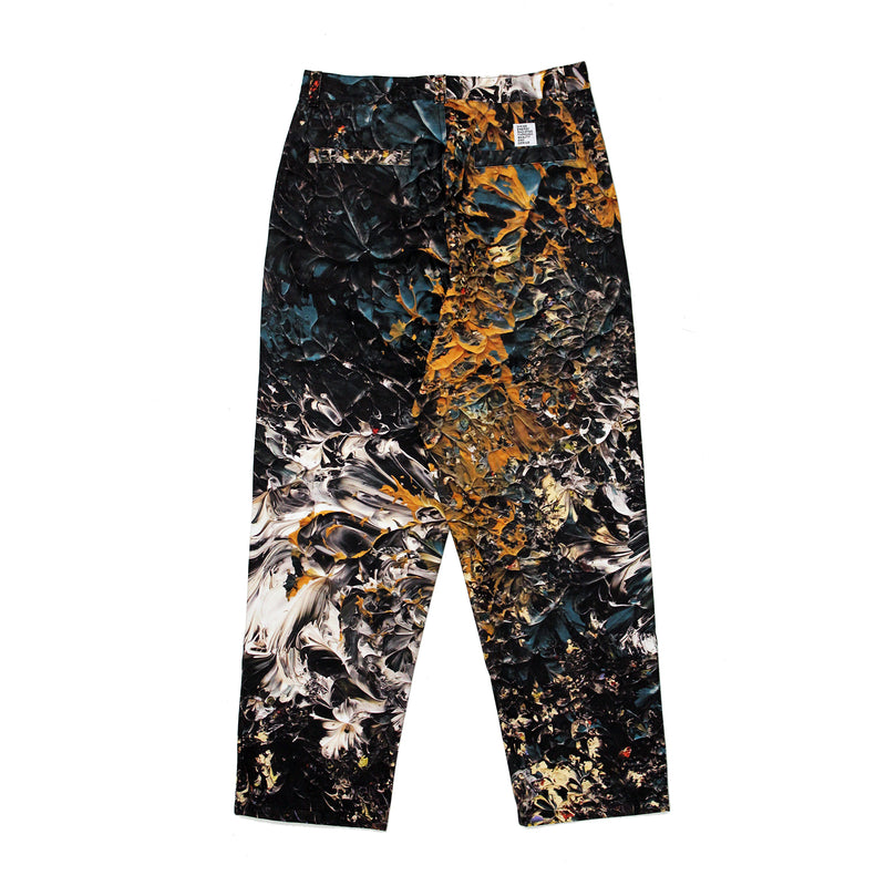 Two Pleat Pant (Real Paint Camo Canvas)