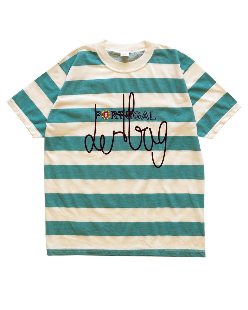 Prototype Embroidered Portugal Stripe Shirt (M)