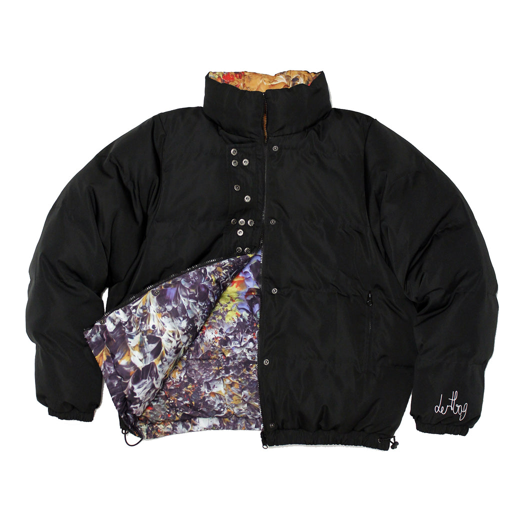 Reversible Braille Puffer Jacket – dertbag