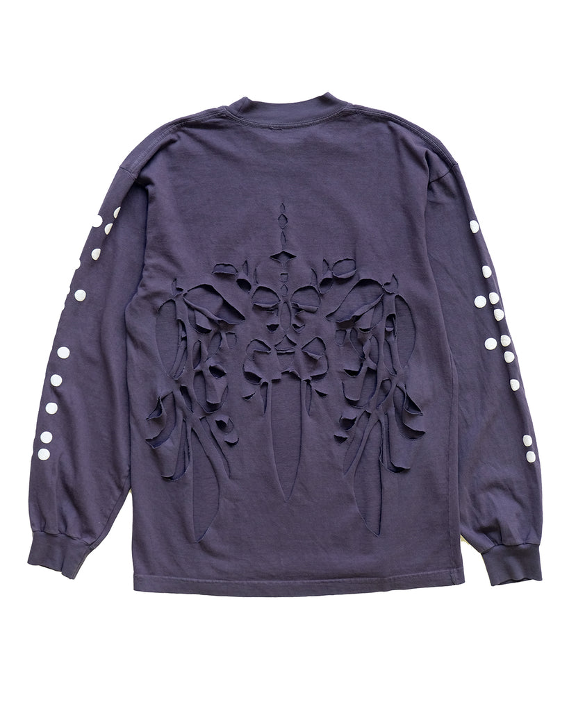 Cut Cross Purple Longsleeve (Small)