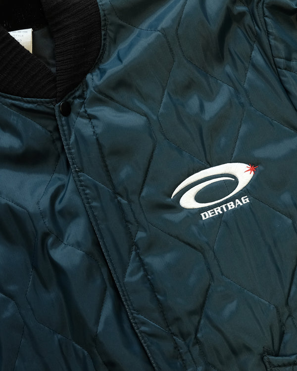 Navy Quilted Jacket D Star (Large)