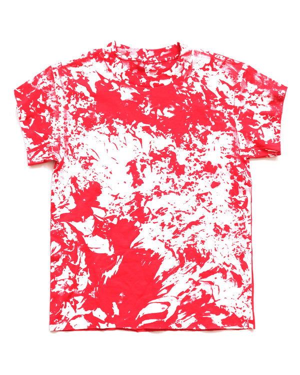 Prototype AOP Paint Camo Red Cut Tee (Small)