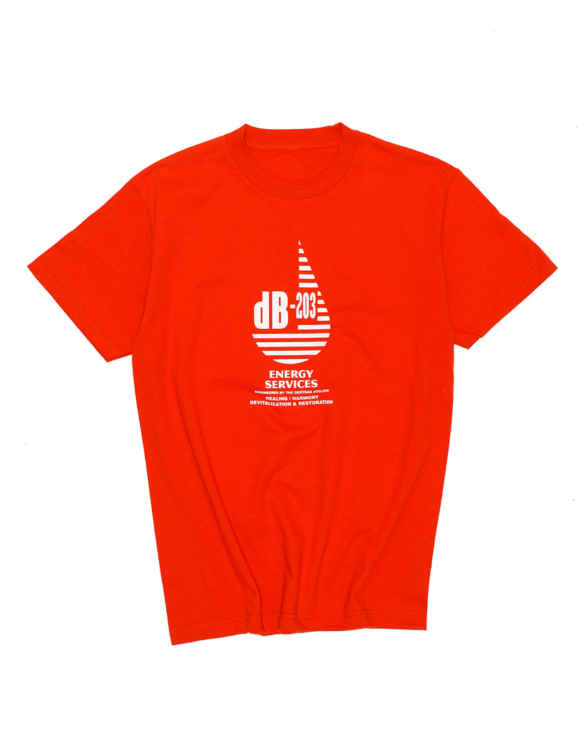 Hand Print Energy Service Tee (Red)