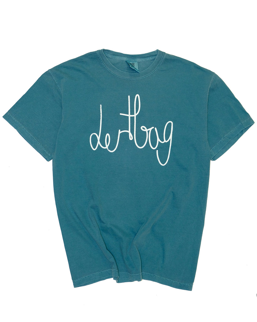 Hand Print Connect T-Shirt (Sea)