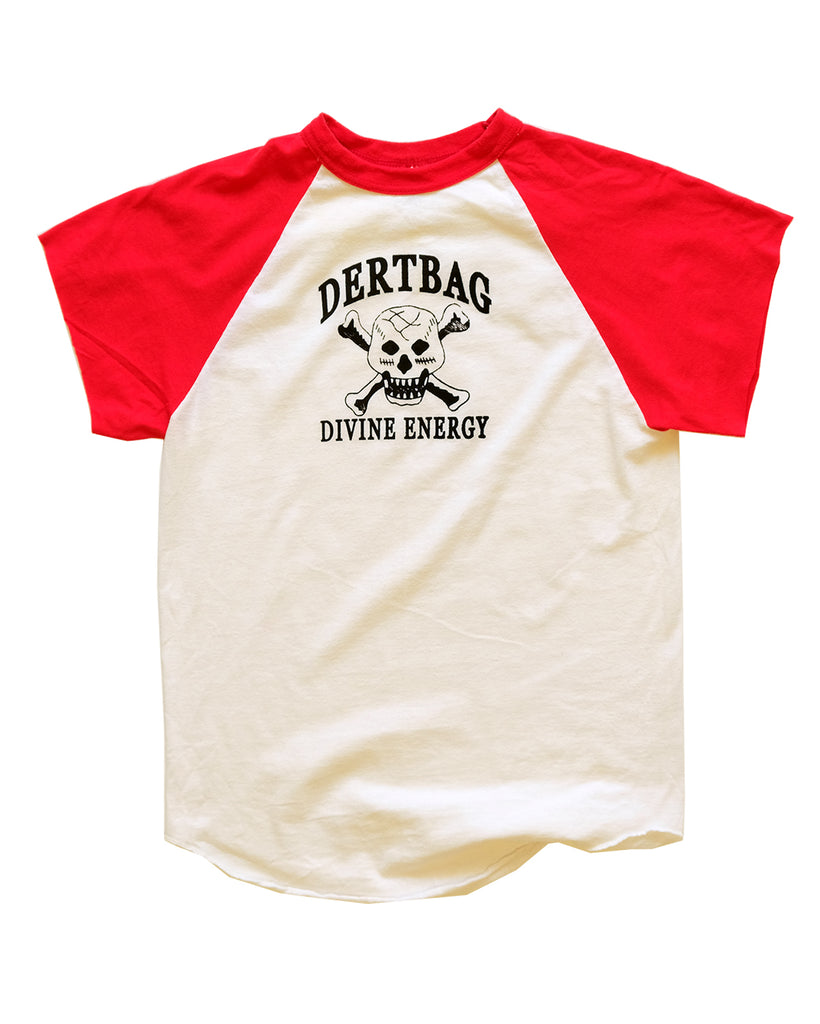 Prototype Skull Cut Raglan Red Shirt (M)