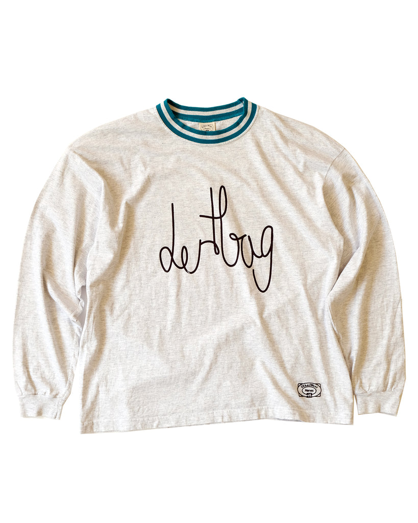 Prototype Stripe Collar Heather Mockneck (XL)