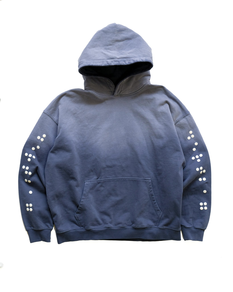 Prototype Blue Sunfaded Hoodie (Large)