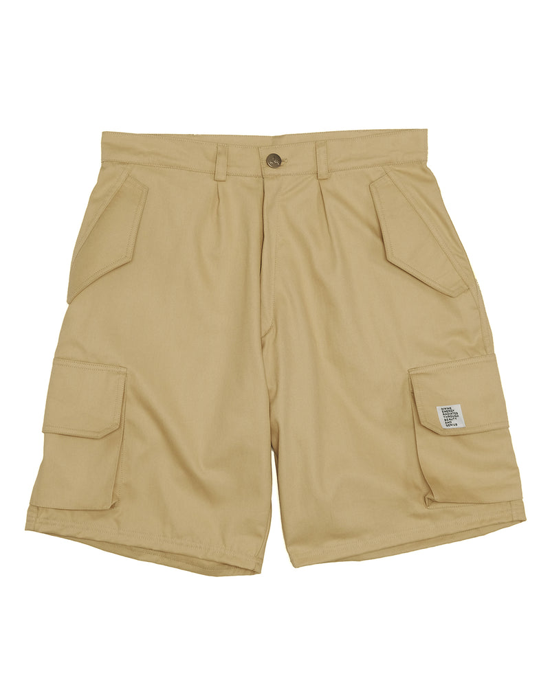 Capacious Short in Twill (Pebble)
