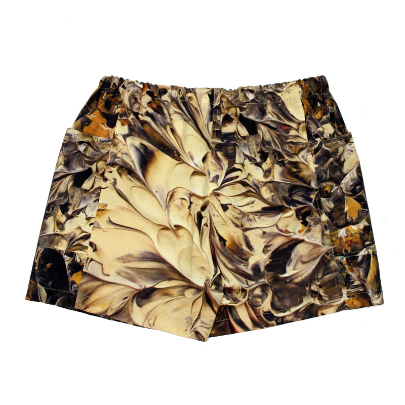 D-Tech Shorts (Real Paint Camo Ripstop)