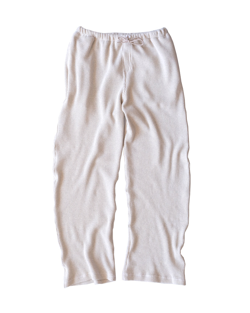 Wealth Pant in Japanese Cotton Thermal (Oatmeal)