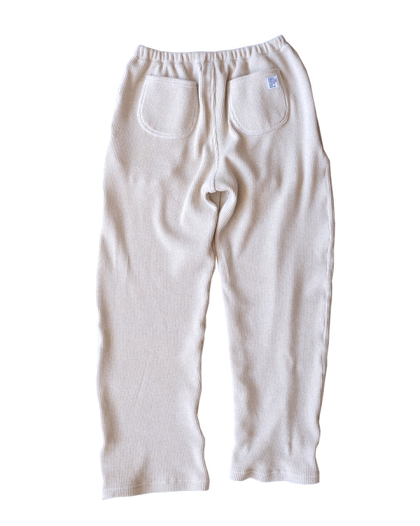 Wealth Pant in Japanese Cotton Thermal (Oatmeal)