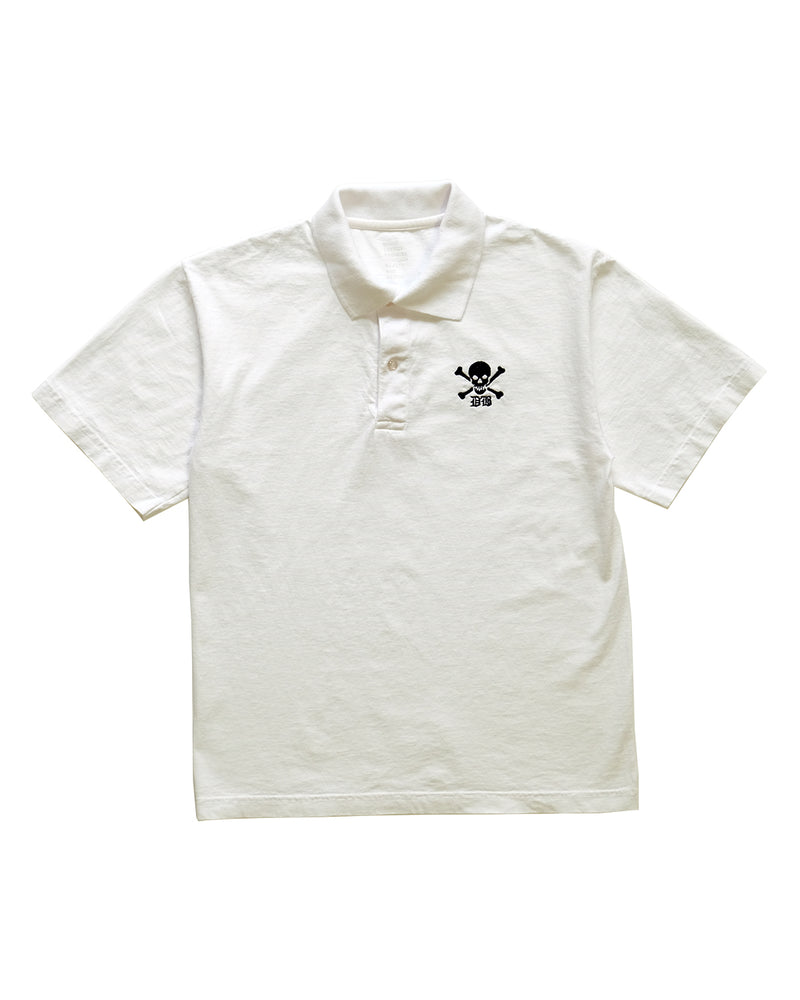 Skull DB Polo (White)