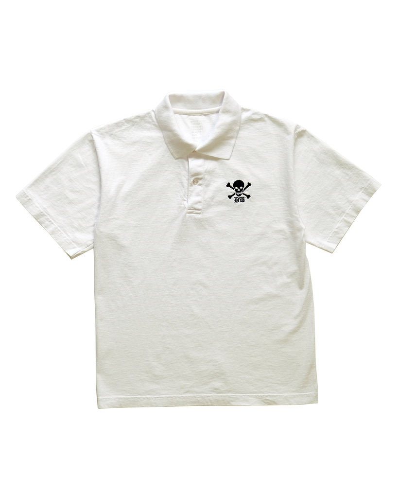 Skull DB Polo (White)
