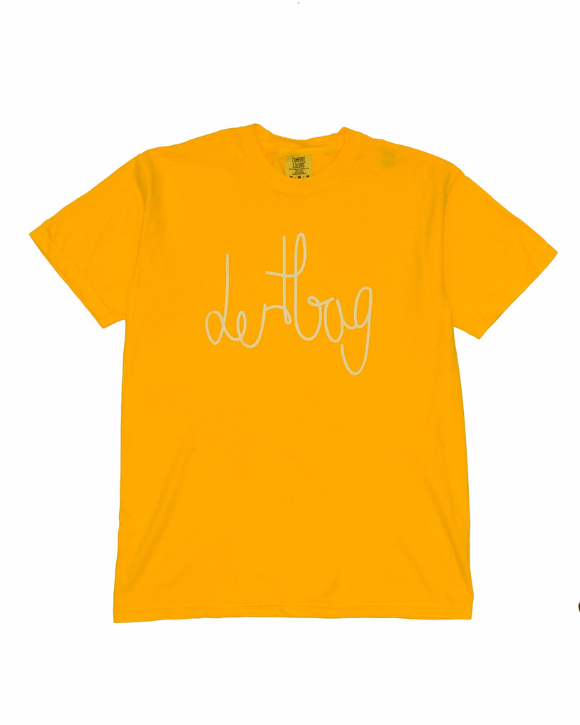 Hand Print Connect Tee (Yellow)