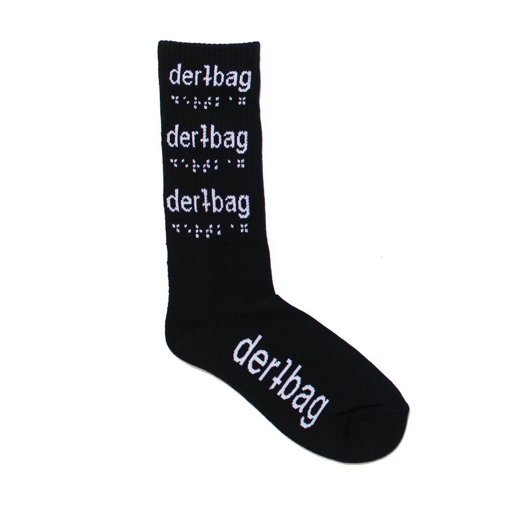 Black Logo Socks