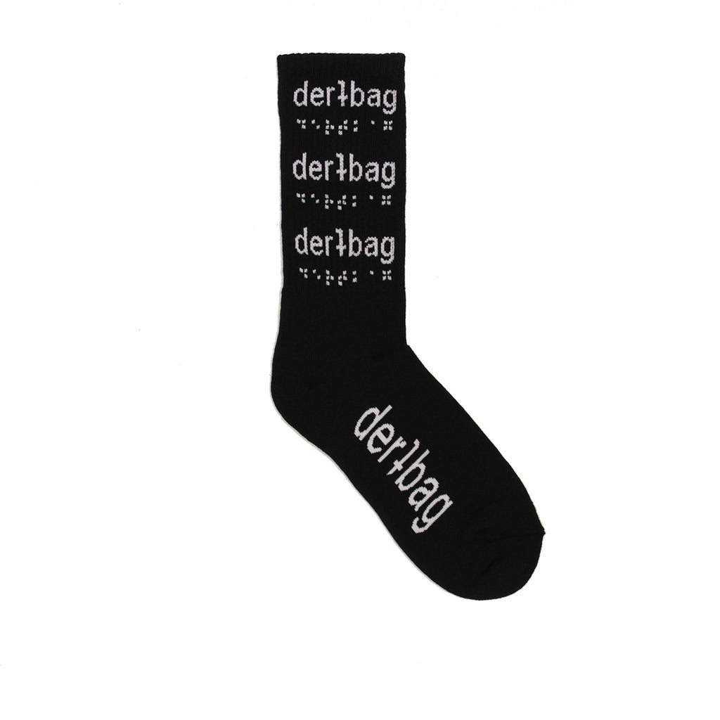 DERTBAG BLACK SOCKS