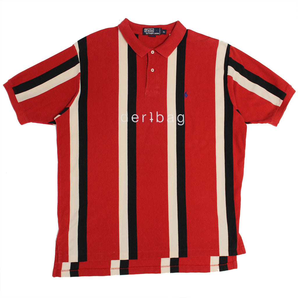COLORBLOCK RED POLO PROTOTYPE - XL