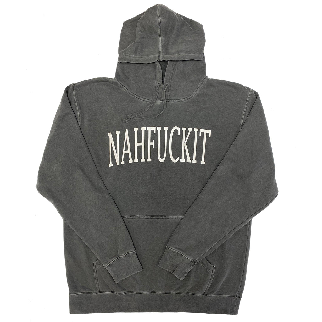 dertbag CHARCOAL NAHFUCKIT HOODY