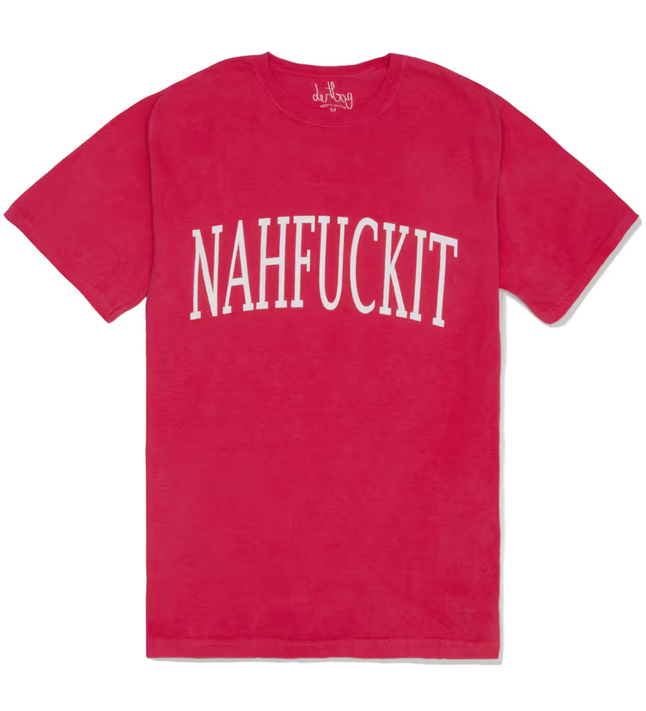 NAHFUCKIT T-SHIRT (RED)